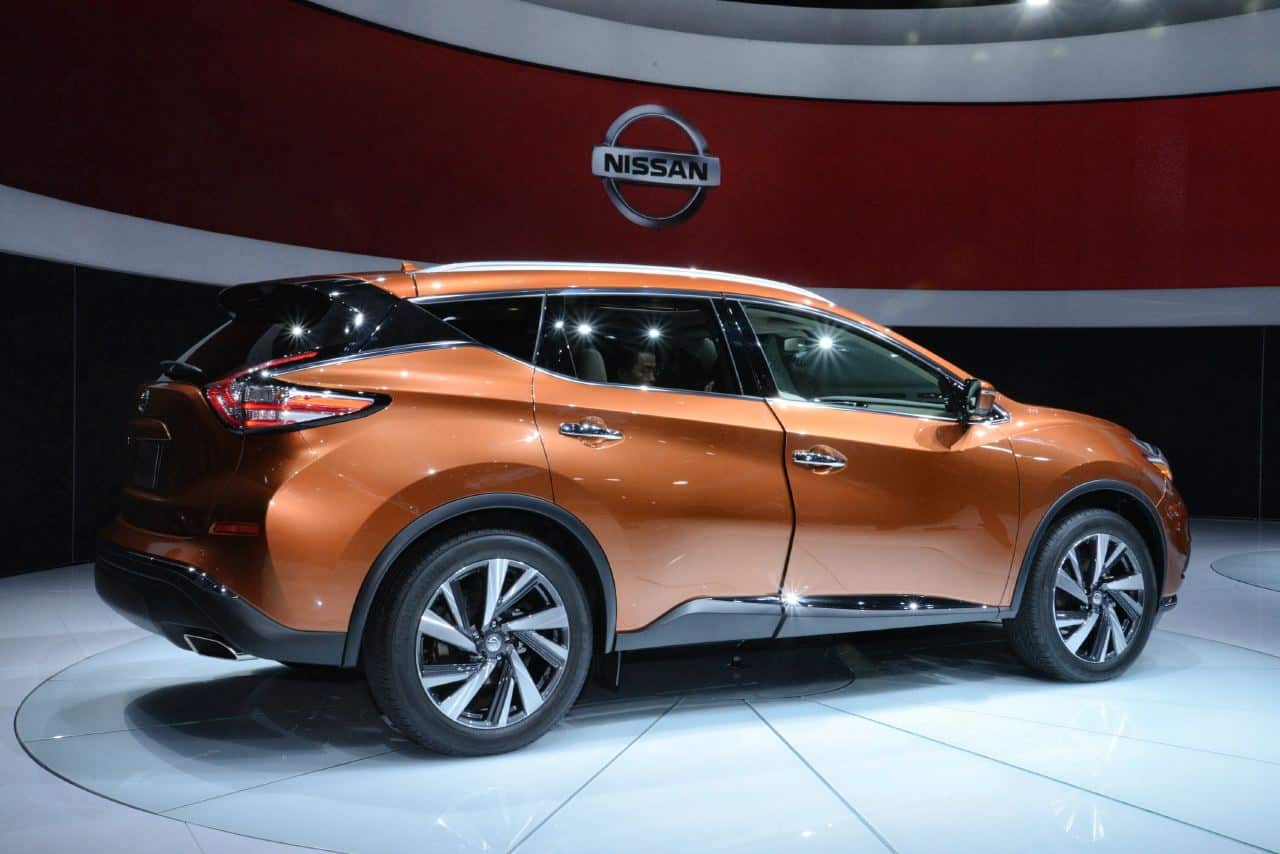 Nissan murano габариты