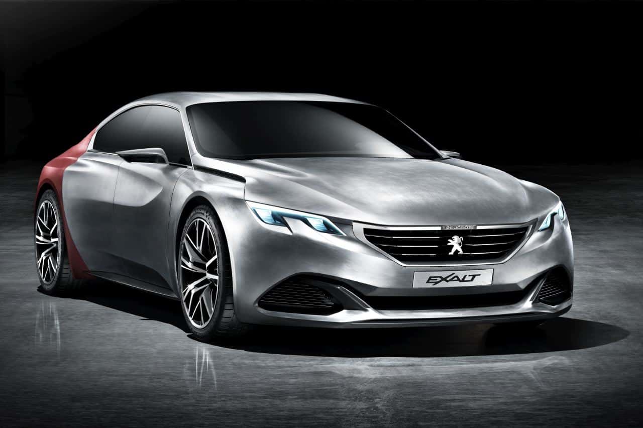 Updated Peugeot Reveals Shark Skinned Exalt Concept