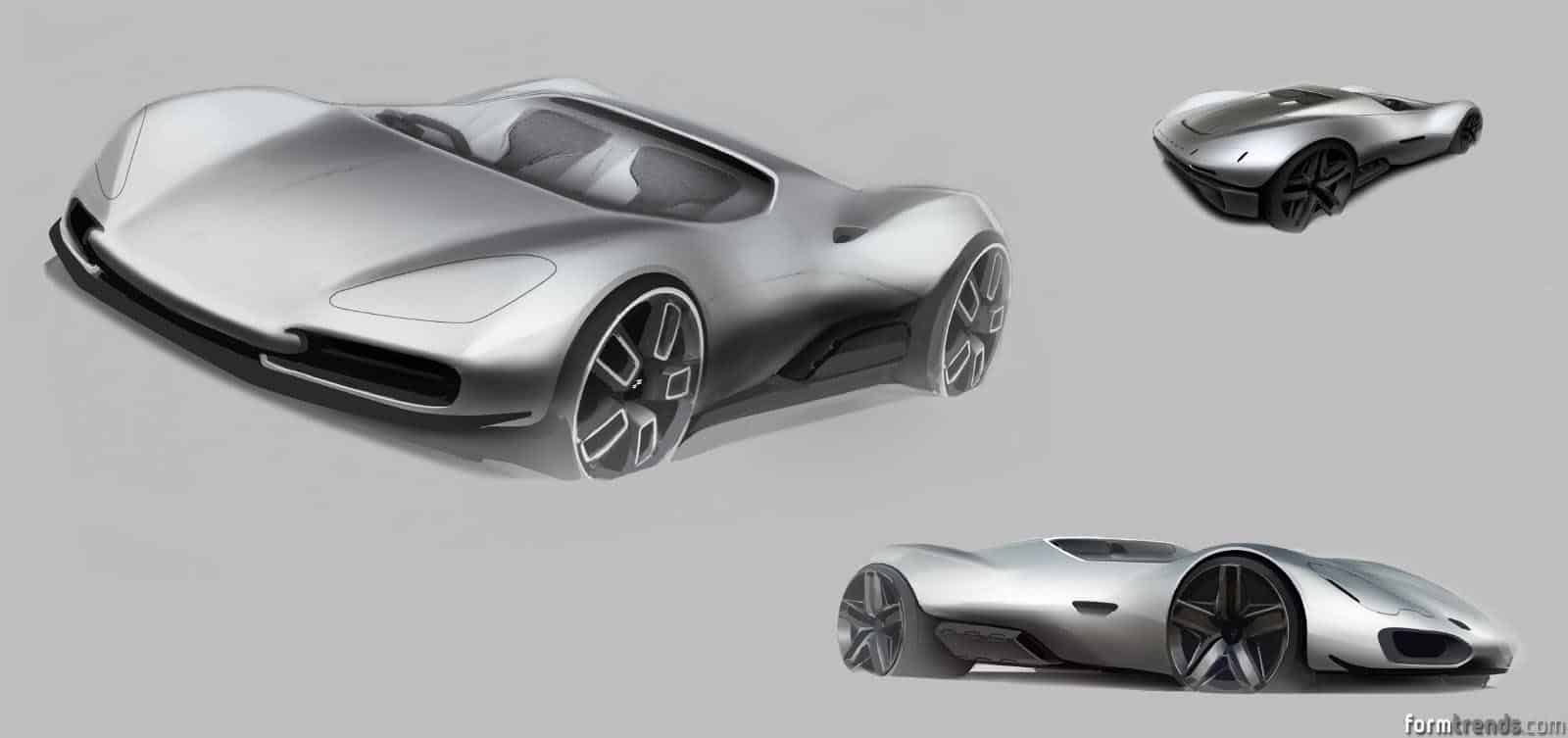 Porsche 903 Concept by Art Center Graduate Tom Harezlak