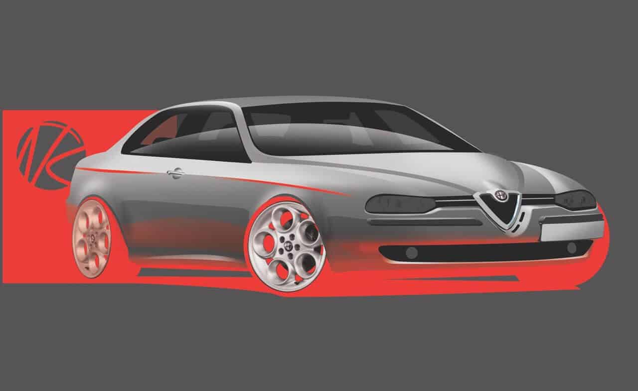 saddle caravan lavender Revisiting the Iconic Alfa Romeo 156 Design