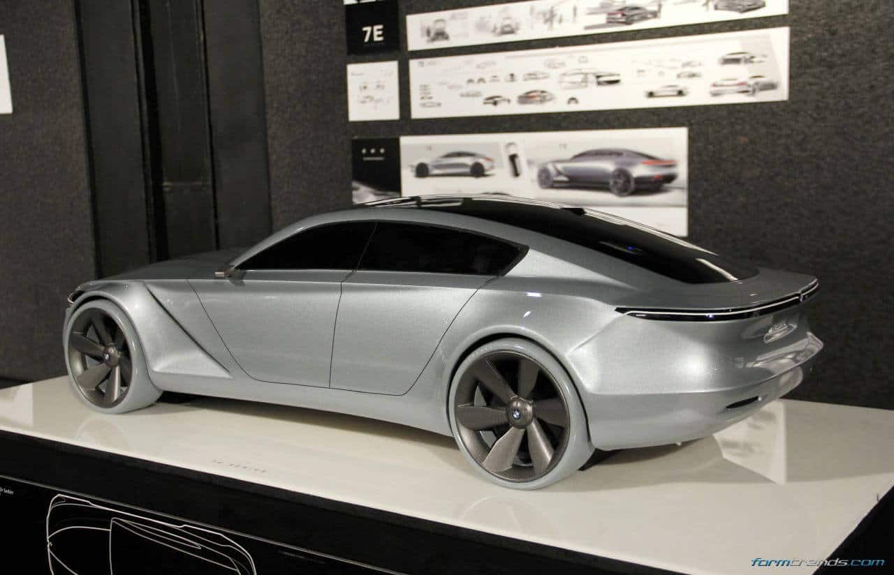 BMW 7E concept model by Nicolai Urban