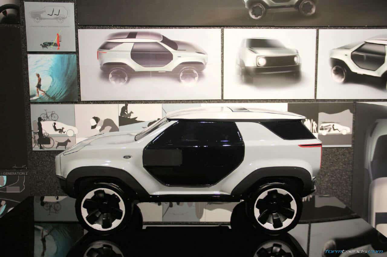 Ford Bronco concept model by Ki Hang Nam
