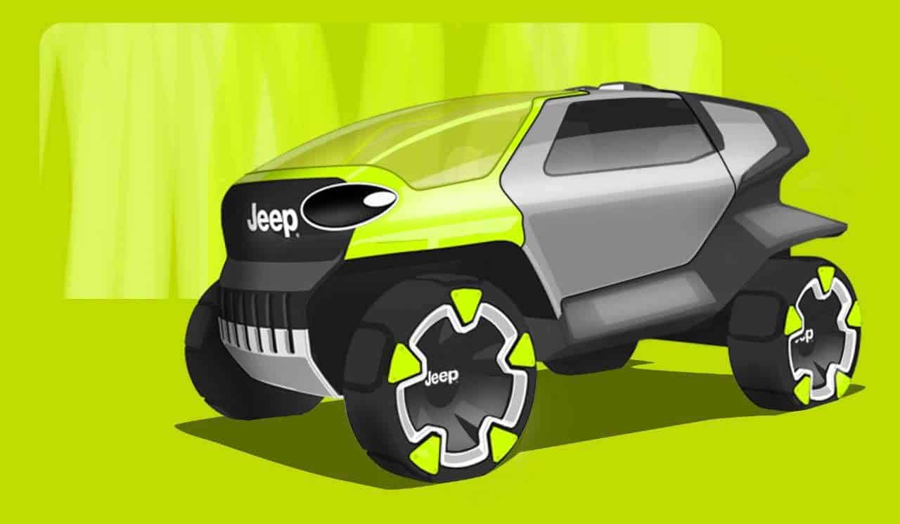 Jeep Paragon concept by Adrian Clarke