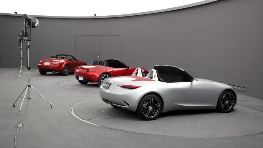 Mazda MX-5 ND chosen model, alternate and predecessor