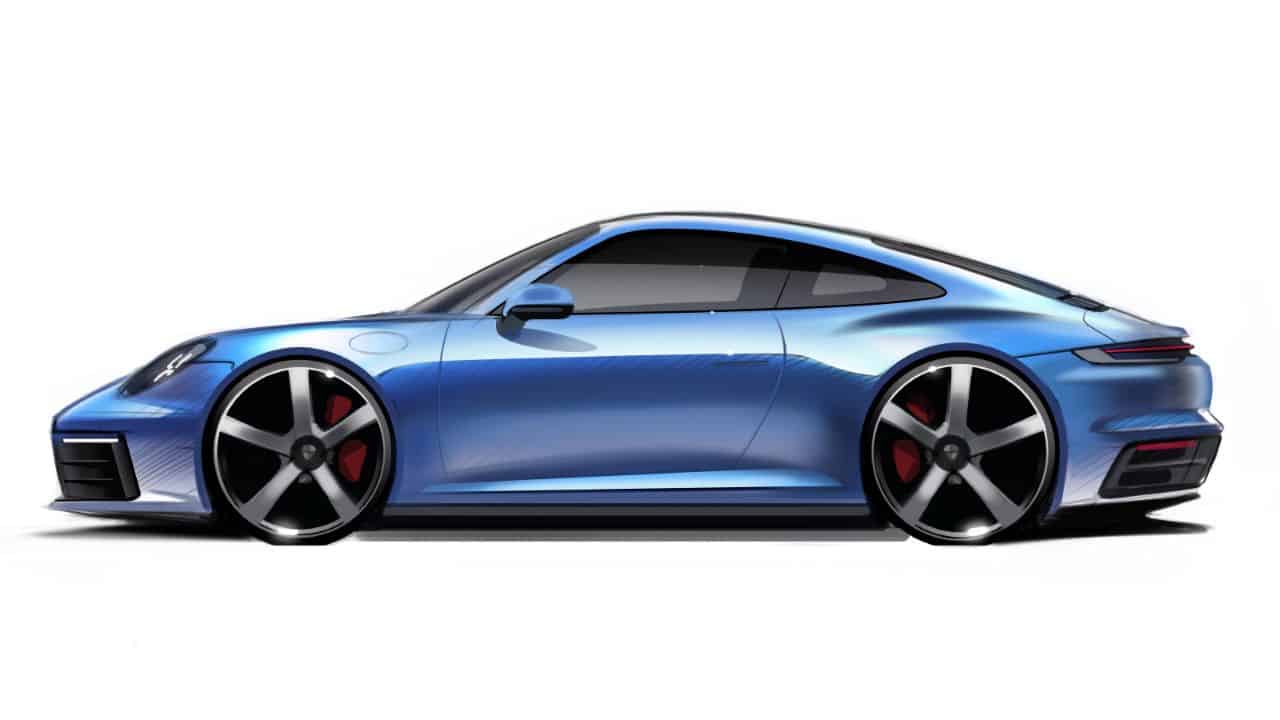 Porsche's Michael Mauer sketch tutorial