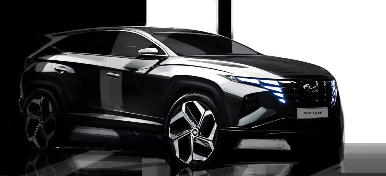 Hyundai Tucson rendering (2020)
